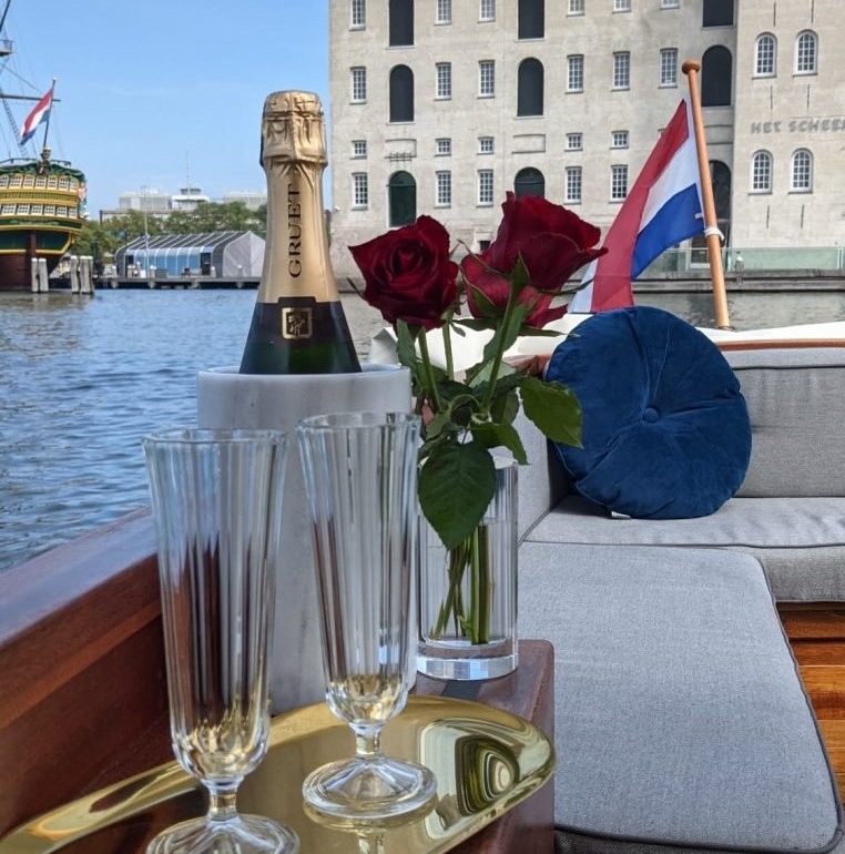 romantische private canal tour amsterdam