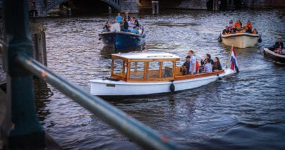 Private boat charter in Amsterdam