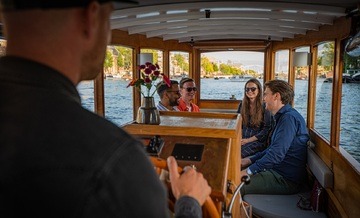 Private boat tours in Amsterdam